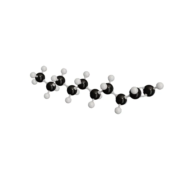 3D model of 1-Decene