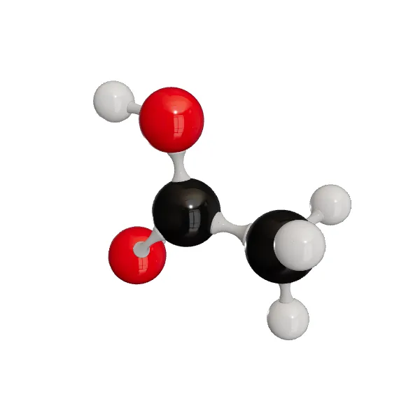 3D model of Acetic Acid