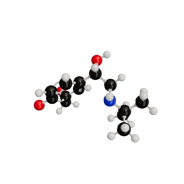 3D model of Salbutamol