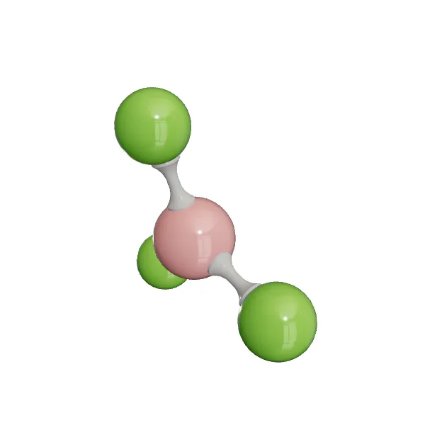 3D model of Boron trifluoride