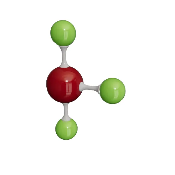 3D model of Bromine trifluoride