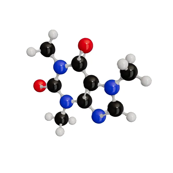 3D model of Caffeine