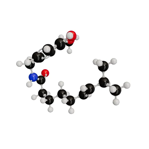 3D model of Capsaicin