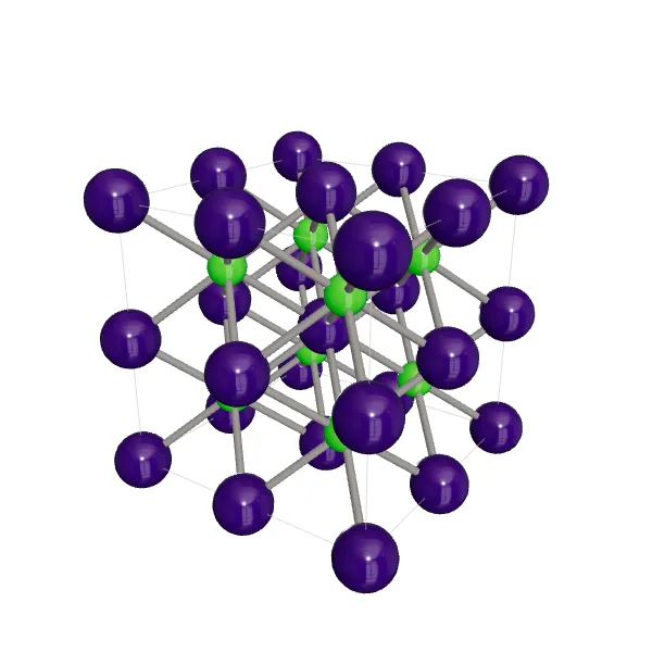 3D model of Cesium chloride (CsCl)