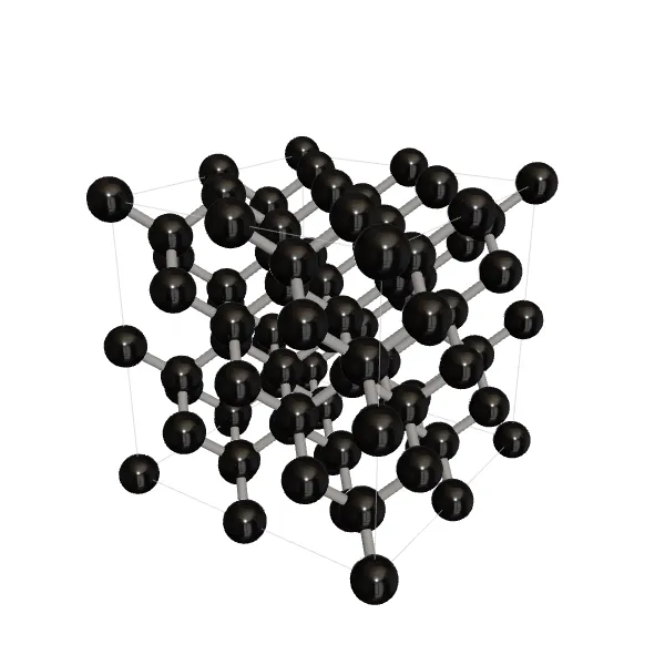 3D model of Diamond (C)