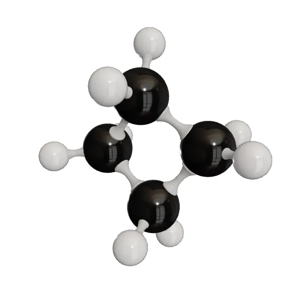 3D model of Cyclobutane