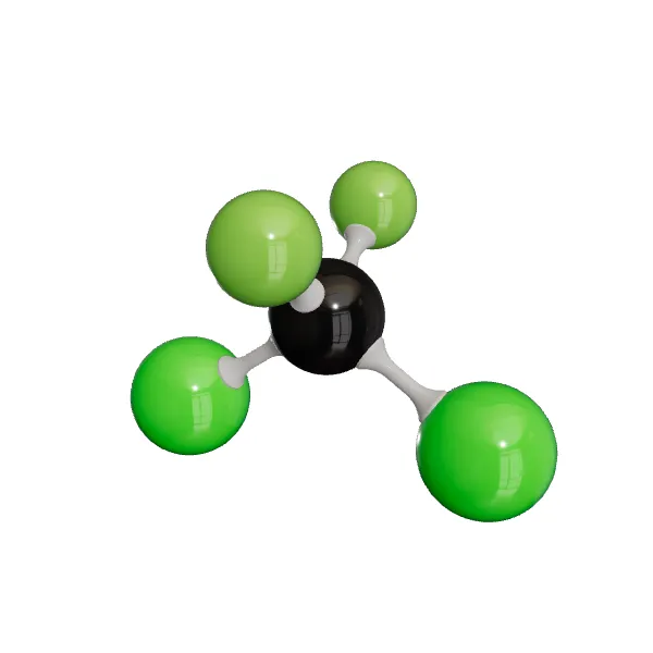 3D model of Dichlorodifluoromethane