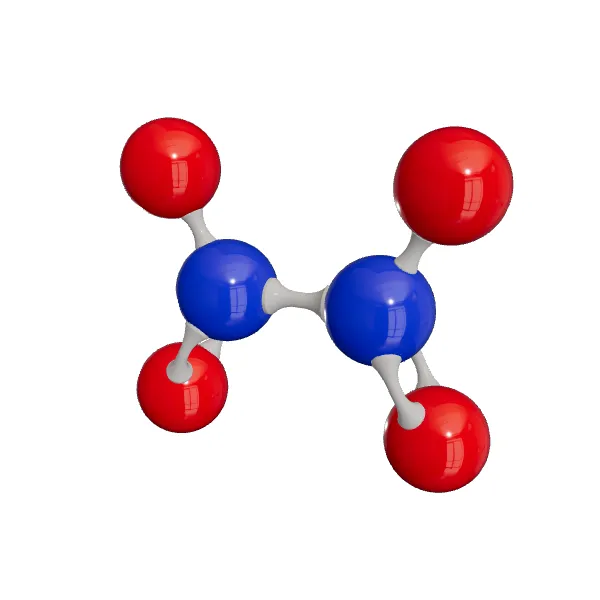 3D model of Nitrogen oxide (N2O4)
