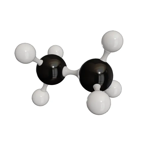 3D model of Ethane