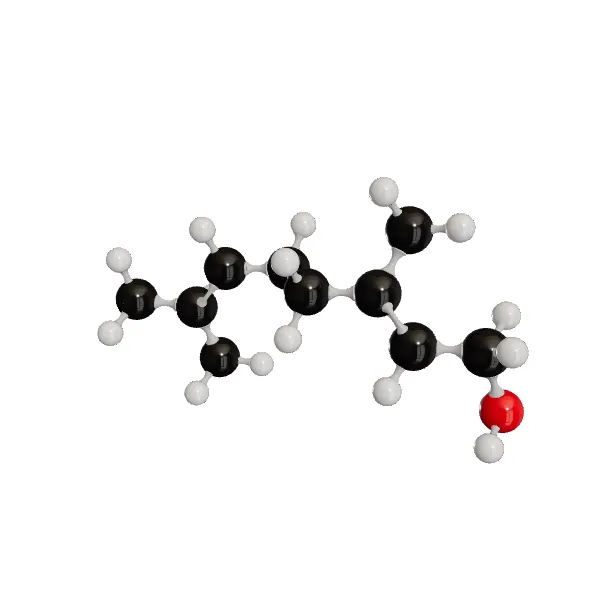 3D model of Geraniol