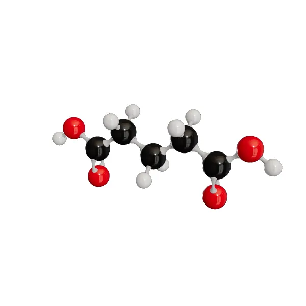 3D model of Glutaric Acid