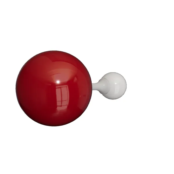 3D model of Hydrogen Bromide