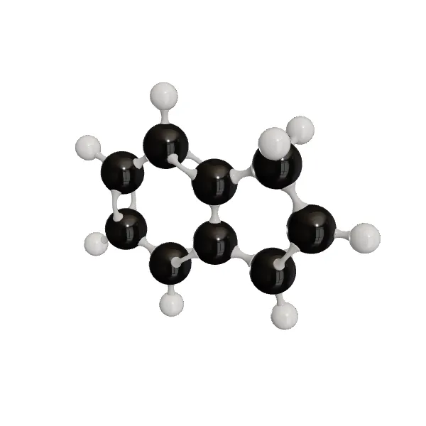 3D model of Indene