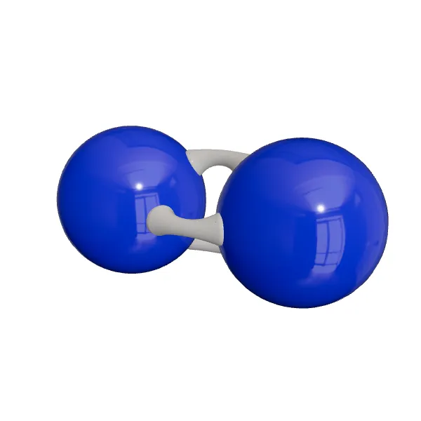 3D model of Nitrogen