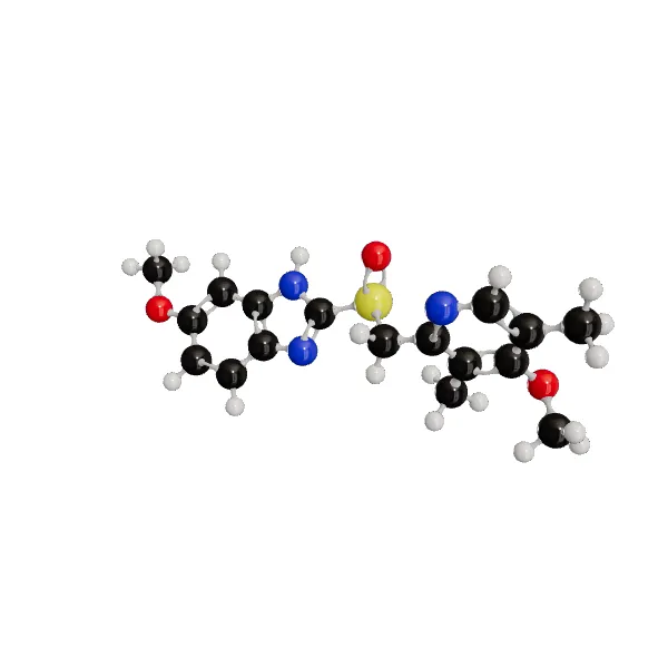 3D model of Prilosec