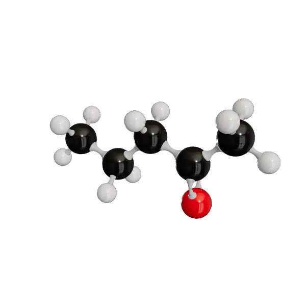3D model of 2-Pentanone