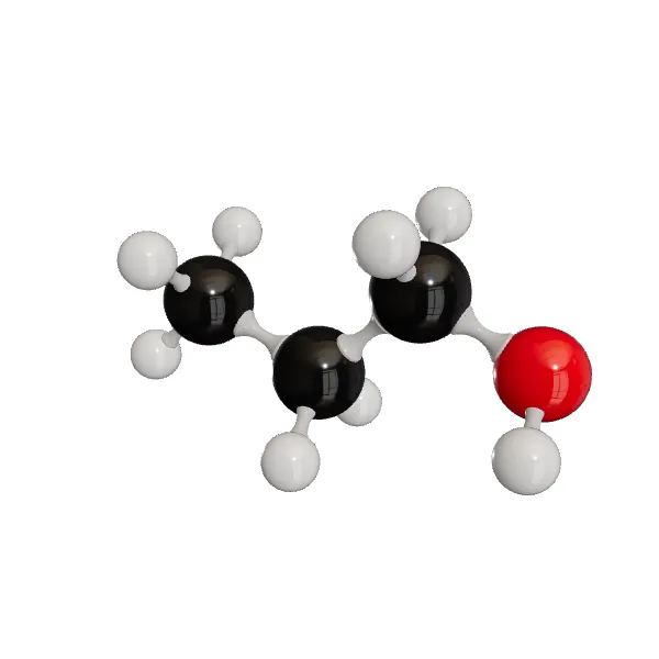 3D model of 1-Propanol