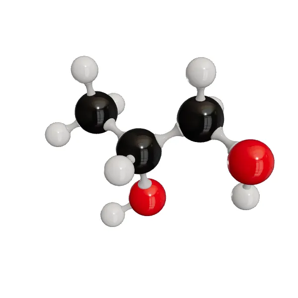 3D model of Propylene Glycol