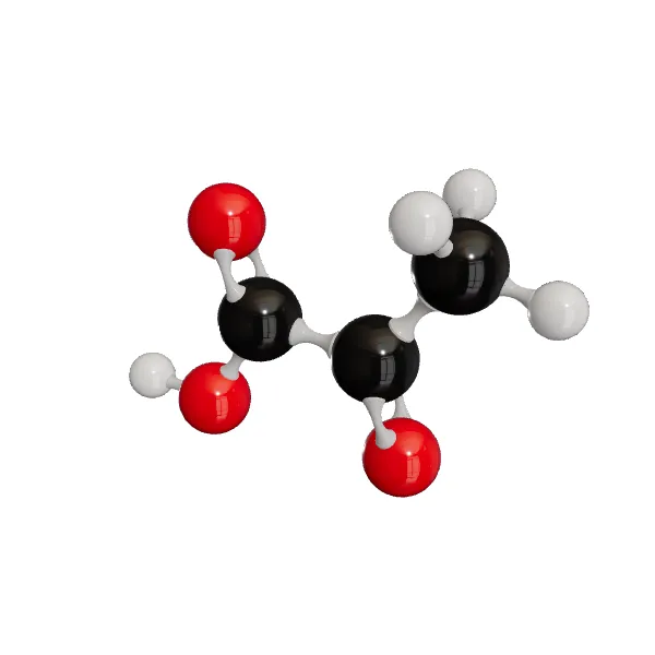 3D model of Pyruvic Acid