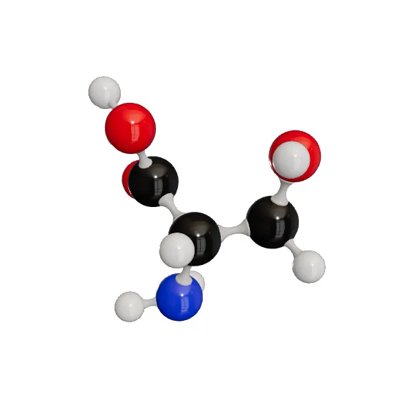 3D model of L-Serine