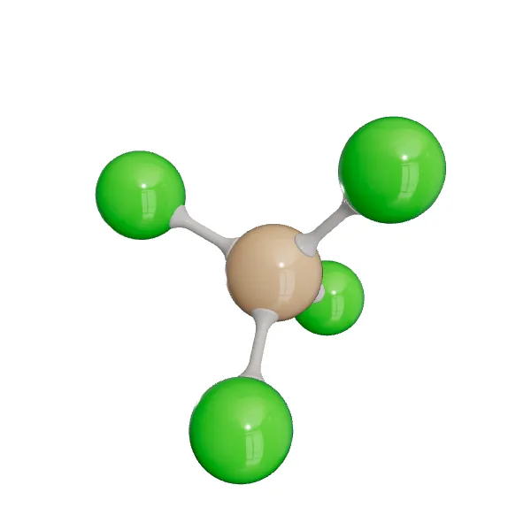 3D model of Silicon tetrachloride