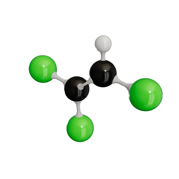 3D model of Trichloroethylene