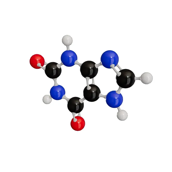 3D model of Xanthine
